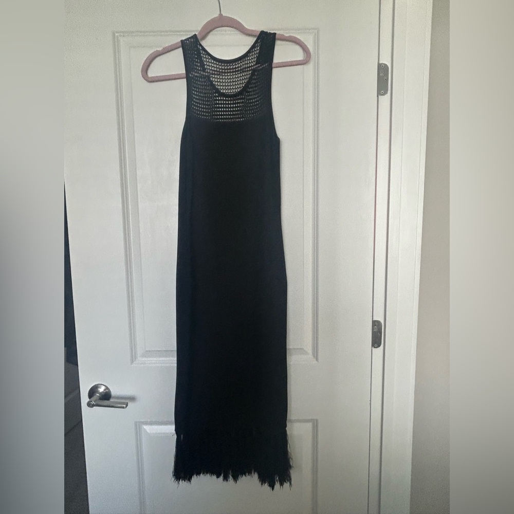 Elegant Black Sleeveless Dress